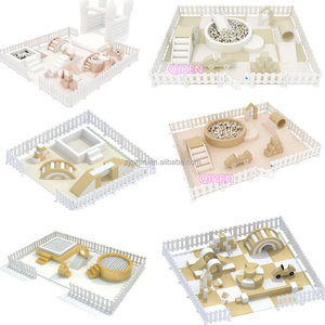 Location d'équipements de jeux pour enfants, location de jeux pour fêtes commerciales, location d'anniversaire, aire de jeux <span class=keywords><strong>beige</strong></span>, jeux doux, fosses <span class=keywords><strong>à</strong></span> balles - Product Image 4