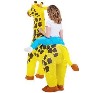 Costume de girafe à monter gonflable pour homme et femme unisexe - Product Image 2