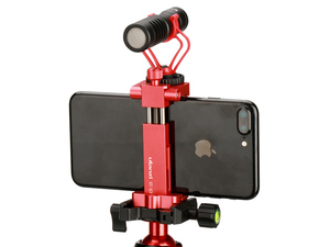 NOUVEAU HOSHI Ulanzi ST-03 En Aluminium Mobile Trépied avec Hot Shoe Mount pour Boya Roulé <span class=keywords><strong>VideoMicro</strong></span> Microphone 1/4 ''Trépied Pince - Product Image 3