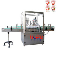 Machine de remplissage et de scellage électrique pour gobelets en plastique et canettes en aluminium - Entièrement automatique