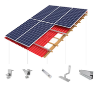 Système solaire hybride 10 kW pour raccordement au réseau, kit complet, contrôleur MPPT lithium-ion, panneaux monocristallins, usage commercial