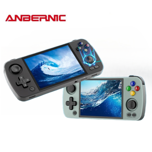 Portable Retro Video Consoles Console portatile Rg405m 4 Inch Touch Screen Android 12 Handheld Game Console Support  Ps1 N64