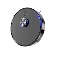 Aspirateur robot 3700PA avec navigation LIDAR, Alexa, connexion Wi-Fi, nettoyage automatique humide/sec pour tapis et sols durs, filtre HEPA, poils d'animaux