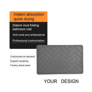 Penyerap DIATOMACEOUS bumi PAD peralatan makan Mat pola Solid cepat kering pelembap anti-kelembaban ramah lingkungan tahan panas Non-Slip - Product Image 3