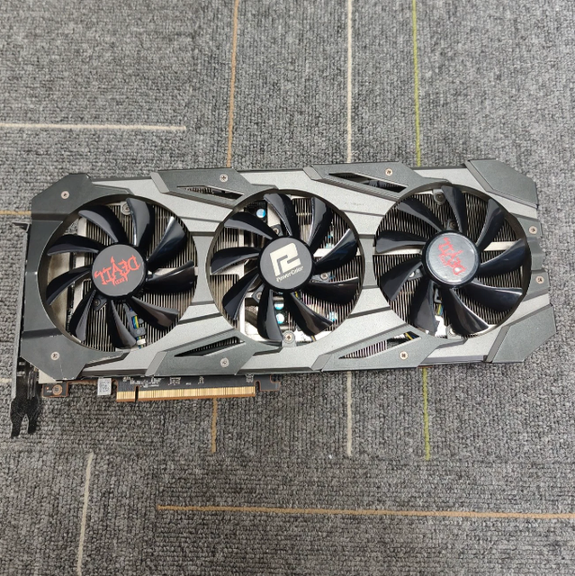 Wholesale Low Powercolor Radeon RX 5700 XT 8GB Red Devil GDDR6 PCI Express 4.0 Used GPU Gaming Graphics Card