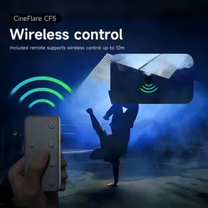 Synco Colbor Cf5 40W Xách Tay Cầm Tay Máy Sương Mù Nhiếp Ảnh Khô Ice Smoke Máy Cho Phim Sản xuất Vs Lensgo Khói B - Product Image 5