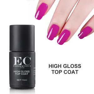 จีนโปร่งใส Primer เล็บยาง Base Coat Uv Gel Polish Glitter Non เช็ด Matt Top Coat สำหรับเล็บธรรมชาติ