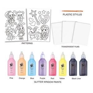 Venta Al Por Mayor Precio De Fabrica Creativo Ventana <span class=keywords><strong>Arte</strong></span> Pintura Kit Para Ninos Y Estudiantes - Product Image 2
