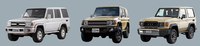 Kit de Conversión de Carrocería de Alta Calidad para Toyota Land Cruiser LC70 LC71 LC76 LC79 2003-2023, Actualización al Modelo 2024