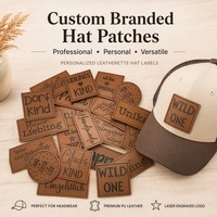 Patch en cuir adhésif personnalisé gravé au laser, étiquette en cuir gravée pour sac à main, patchs vierges personnalisables
