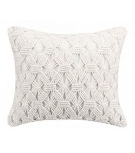 Funda de cojín de sofá Vintage de hotel con borlas de macramé de punto de lujo, funda de almohada Bohemia, 100% algodón - Product Image 2