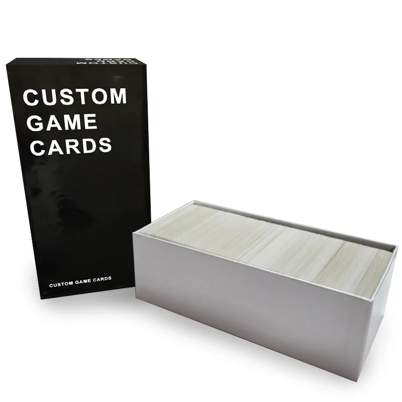 Personalizado Board Card Printing Deck Cartões De Jogo Personalizados Partido Full Color Game Cartão De Jogo De Poker Com Caixa