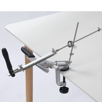 Système d'affûtage de couteaux professionnel en alliage d'aluminium, outil d'affûtage à Angle Constant à 360 degrés, Machine à meuler 4 pièces pierres