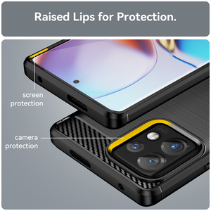 TPU suave a prueba de golpes de fibra de carbono para <span class=keywords><strong>Moto</strong></span> X50 Ultra funda de teléfono trasera para <span class=keywords><strong>Moto</strong></span> <span class=keywords><strong>X40</strong></span> <span class=keywords><strong>Edge</strong></span> 40 50 Neo pro Ultra - Product Image 6
