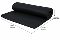 Feuille de mousse de caoutchouc épaisse, plastique, moderne, écologique, flexible, isolation extrême aux températures extrêmes, pour pipeline GNL, chaîne du froid, entrepôt