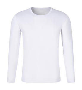T-shirt de sport à manches longues pour équipe de marathon, uniforme de camp d'été, vêtement de travail, t-shirt culturel avec impression de logo, coupe ajustée, vente en gros. - Product Image 2