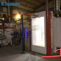 Ligne de revêtement en poudre modulaire automatique à économie d'énergie et respectueuse de l'environnement pour le revêtement des pièces de machines agricoles
