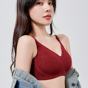 Mô hình mới bán buôn Push-Up Áo ngực im lặng vẻ đẹp trở lại hỗ trợ Áo ngực sexy ren thu thập Áo ngực cho trang phục hàng ngày - Product Image 4