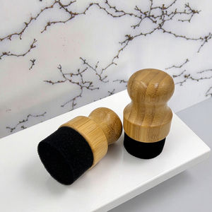 Planche à découper avec manche en bois et bambou pour bloc de <span class=keywords><strong>boucher</strong></span> Brosse à huile Brosse éponge de nettoyage Peinture à l'huile avec logo personnalisé - Product Image 1