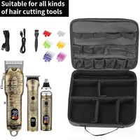 Sac de rangement pliable personnalisé pour outils de barbier Trousse d'organisation pour coiffeurs Trousse à outils pour ciseaux styliste