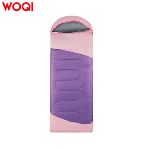 Sac de couchage Woqi 3 saisons, rectangulaire, rose, style enveloppe, respirant, léger, pour adultes, longueur standard - Product Image 3