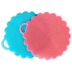 Nettoyage de la vaisselle en Silicone, outil de nettoyage de la cuisine et de la vaisselle