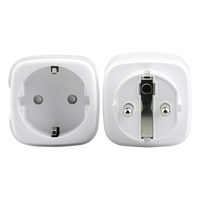 Enchufe Inteligente Multifunción con Wifi para Automatización del Hogar, Enchufe Inteligente con Control Remoto de 16A, Kit para el Hogar, Enchufe Inteligente para Portugal, Corea y la UE