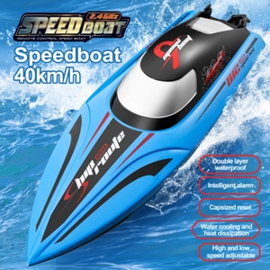 Adult RC Racing Speed <b>Boat</b> Brushless 40km/h Auto-Righting Performance Rocket-Like Speed App-<b>Controlled</b> 200m <b>Remote</b> Distance - Product Image 2