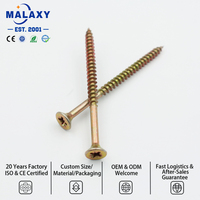 Tornillo para Fibra de Madera con Doble Cabeza Avellanada Pozidrive, Certificado por Malaxy ROHS