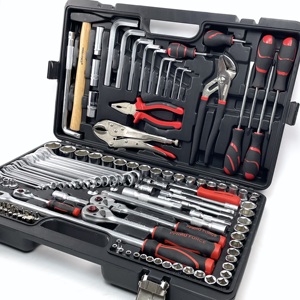 135Pcs Mạng Công Cụ Kit Với Găng Tay CR-V Kìm Búa Thép Carbon Tay & Điện Bộ Dụng Cụ Công Cụ - Product Image 6