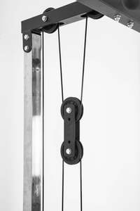 ZYfit CS-008 Multi-Gym Squat Rack (Power <span class=keywords><strong>Cage</strong></span> avec système de <span class=keywords><strong>poulie</strong></span> à câble) - NOIR Machine de <span class=keywords><strong>musculation</strong></span> pour salle de sport à domicile pour la <span class=keywords><strong>musculation</strong></span> - Product Image 6