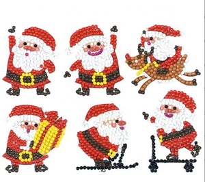 Kits de peinture au diamant 5D de Noël en acrylique peints à la main XIXI - Cadeau d'artisanat artistique DIY - Product Image 1