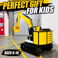 WILD BLADE Serie de Juguetes de Construcción para Niños, Excavadora Eléctrica, Bulldozer, Uso Comercial en Exteriores, Metal y Acero