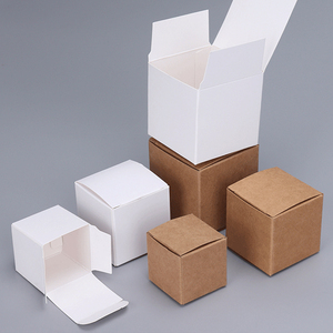 Custom Small <strong>Paper</strong> <strong>Box</strong> Folding Ivory Board <strong>Paper</strong> <strong>Box</strong> White Card Cardboard Packaging <strong>Boxes</strong> With Logo For Products - Product Image 3