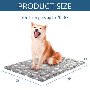 Almohadilla Reversible para Cama de Mascota, Estera Elegante para Cajón de Perro, Cama para Perro Lavable a Máquina - Product Image 4