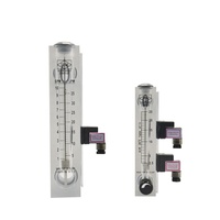 LZM- Serie de flujo acrílico con interruptor de límite de alarma, medidor de ruta montado en Panel