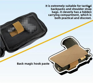 पुरुषों और महिलाओं की कार और घर के उपयोग के लिए सार्वभौमिक नायलॉन कपड़े की बंदूक होल्स्टर - Product Image 4