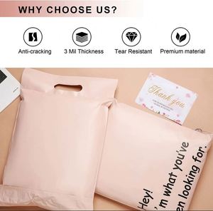 100% Biodegradable <b>Compostable</b> Cornstarch Proimted Corn Mailers Mailing <b>Bags</b> Parcel <b>Compostables</b> - Product Image 4