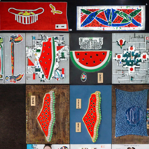 Broche en forme de pastèque du fabricant pour la Journée nationale de soutien à la Palestine, badge de charme, occasion spéciale, épingle à revers palestinienne - Product Image 3