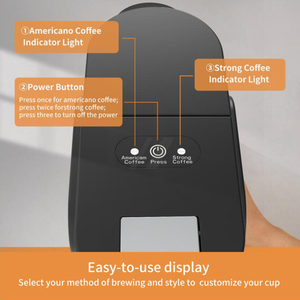 XEOLEO - Cafetera Espresso Pequeña Totalmente Automática para el Hogar, Cafetera de Cápsulas, Nuevo Diseño - Product Image 3