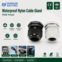 Presse-étoupe en nylon IP69 à haute protection PG36 certifiée CE, basse tension 24-32mm, écologique, ignifuge UL94-V1