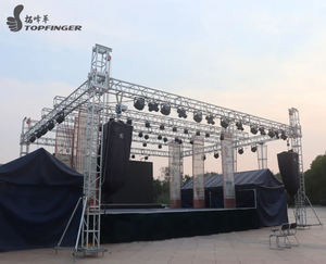 Présentoirs en treillis de conception de tour élévatrice de toit en aluminium pour événements scéniques extérieurs - Product Image 1