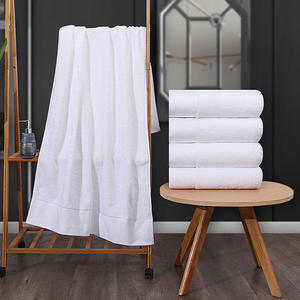 Serviette de bain en coton pur satiné platine pour hôtel cinq étoiles, large, épaisse et dense, pour la maison et le <span class=keywords><strong>spa</strong></span> - Product Image 1