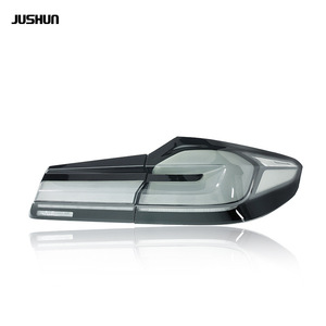Jushun <b>Led</b> Tail <b>Lights</b> For Bmw 5 Series G30 2018 2020 Black White Lci Upgrade - Product Image 4
