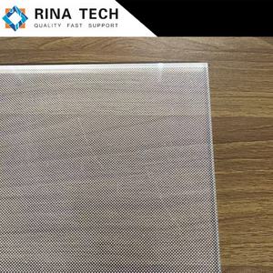 Rina Tech 10mm thickness High-Homogeneity Optical LGP Carving lines Luminescent process for Double-Sided Advertising Display - Product Image 6