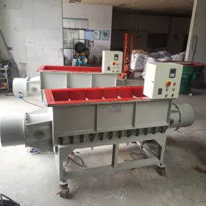 Rectangular finishing vibratory deburring polishing machine for metal