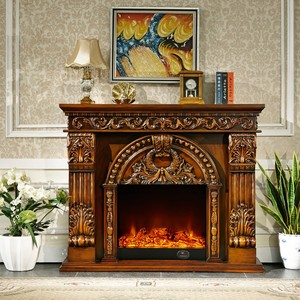 <span class=keywords><strong>Caminetto</strong></span> Elettrico con Cornice in Legno 8071S per Uso Domestico - Product Image 4
