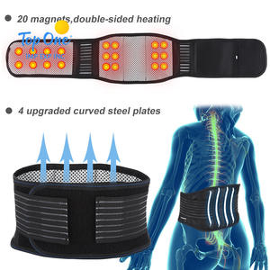 Cortadora de cintura de poliéster transpirable ajustable con logotipo personalizado, equipo de protección para ejercicio en caliente - Product Image 3