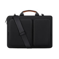 Maletín Portaordenador Portátil Coreano Simple y Duradero con Correa para el Hombro, Organizador de Viaje, Impermeable, para Tablets de 14 Pulgadas