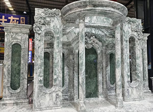 Nueva Llegada de Losas de Mármol Verde Calacatta, Mármol Verde, Blanco y Morado para Decoración de Paredes y Pisos - Product Image 1